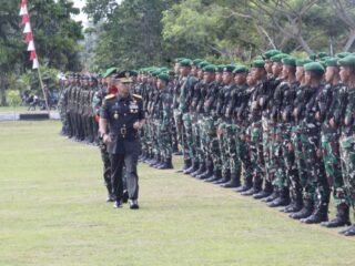 Danrindam XVIII/Kasuari Tutup Dikmaba Infanteri TNI AD Gelombang I TA 2026 : Kobarkan Semangat Prajurit, Siap Mengabdi dan Menjaga Kehormatan Bangsa