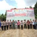 Wakapolda Papua Barat Pimpin Launching Penangkaran Benih Jagung Petani Milenial OAP