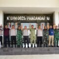 Kapolres Pangandaran Perkuat Sinergitas Melalui Silaturahmi Dengan Dandim 0625/Pangandaran