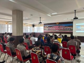 Polda Papua Barat Gelar Anev PPID Satker Triwulan I Tahun 2026